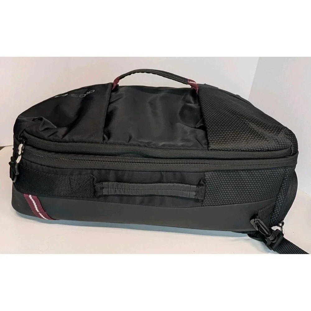 Solo New York Backpack Laptop Bag Black Convertible Hybrid Mesh Padded VAR600-4